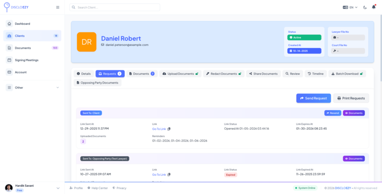 Online Document Collection