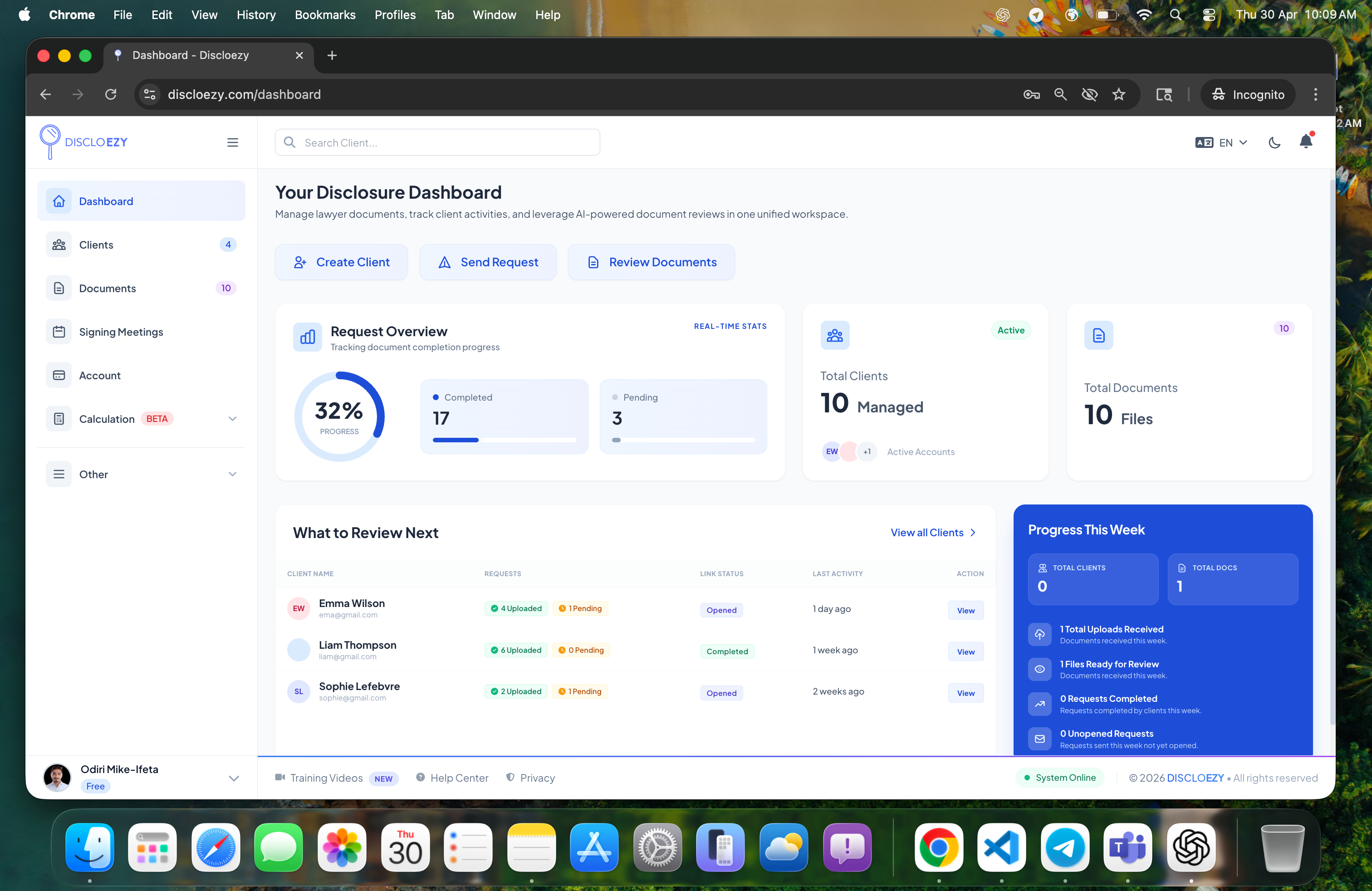 Dashboard Preview